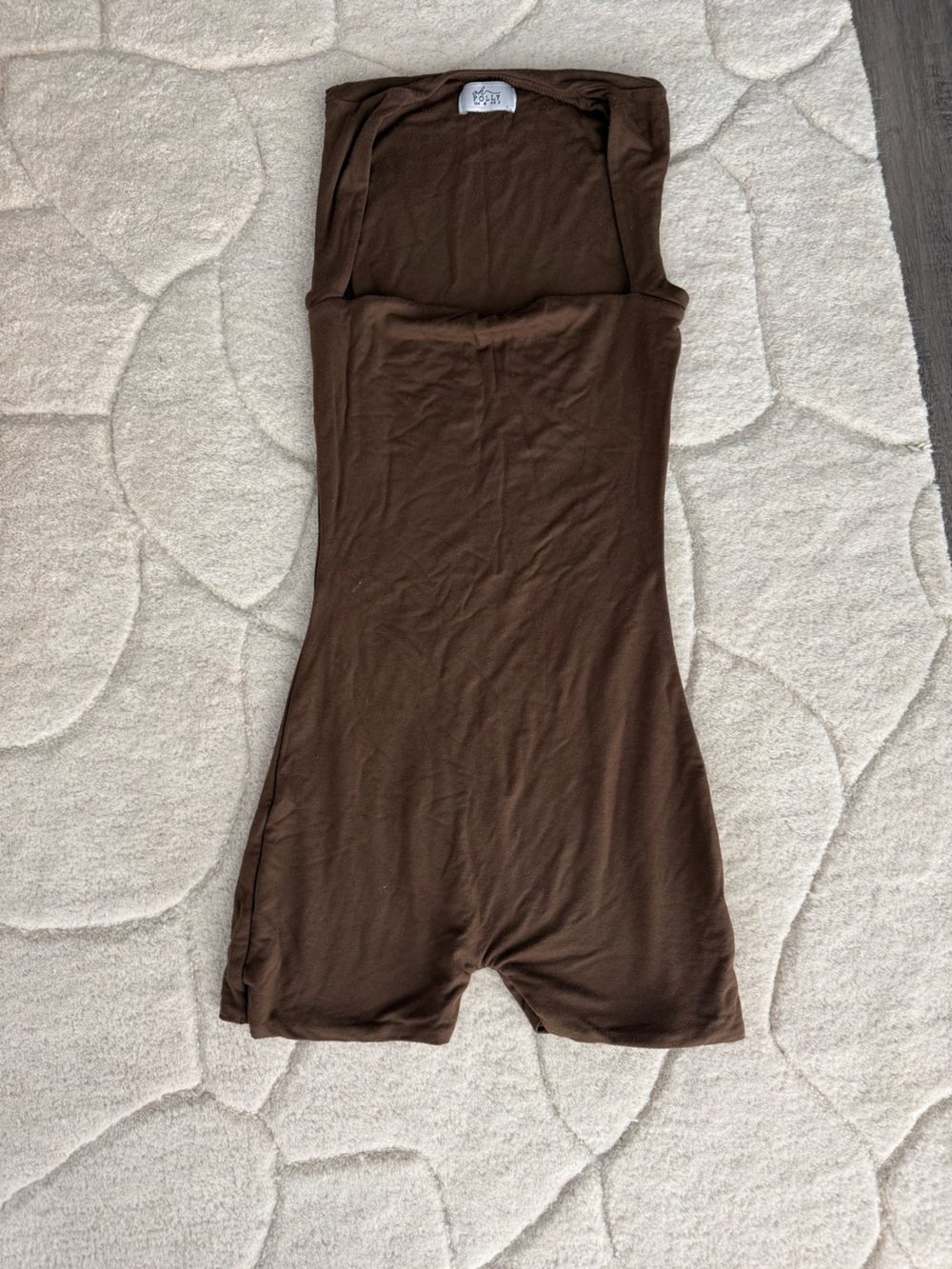 Oh Polly Chocolate Brown body suit